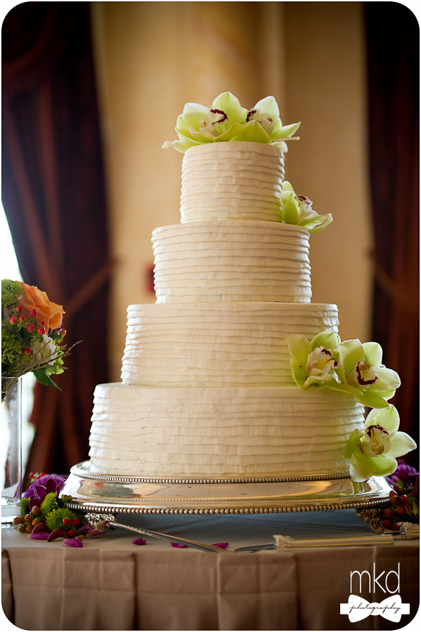 Wedding Cake at the Devens Common Center - Devens, MA