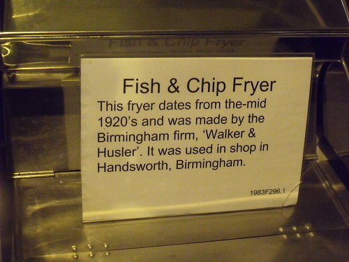 Museum Collections Centre - 25 Dollman Street - warehouse - Fish & Chip Fryer - sign