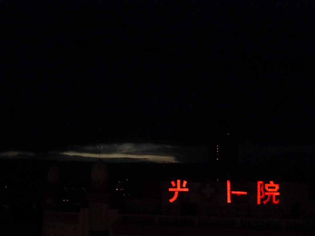 Kashgar de nit (Xinjiang, Xina)