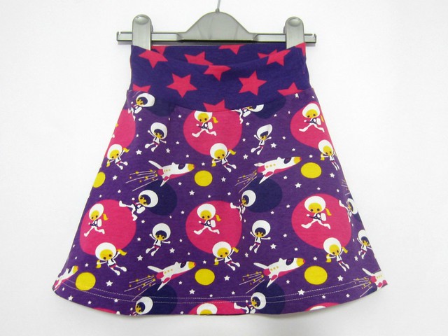 purple astro skirt
