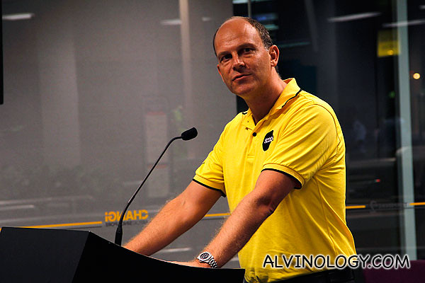 CEO of Scoot, Campbell Wilson