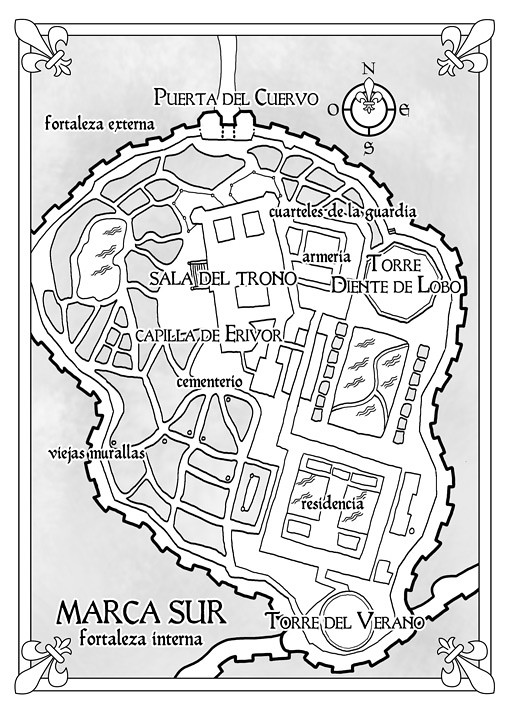 Mapa 2: Shadowmarch, La frontera de las sombras - Tad Williams - Ed. Alamut (pablouria.com)