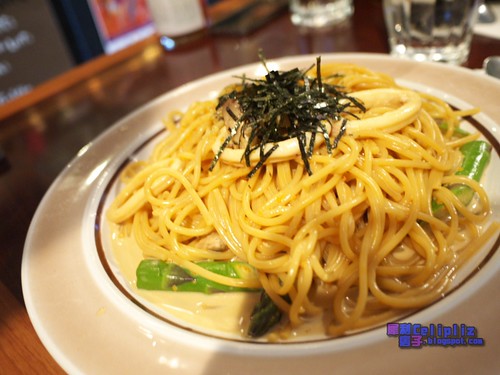 Masago de Creamy Spaghetti $9.80
