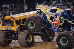 monster trucks at Buck Motorsports