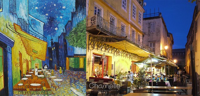 Cafe Terrace at night, Van Gogh - Arles, France
