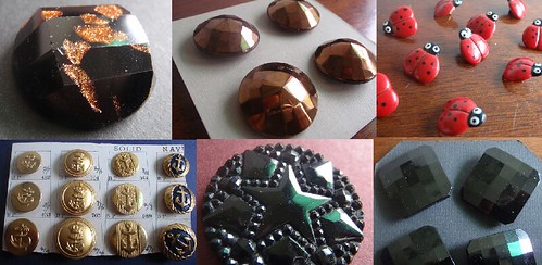 button collage