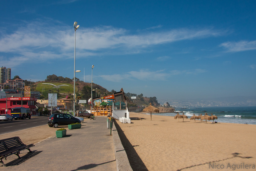 Reñaca beach