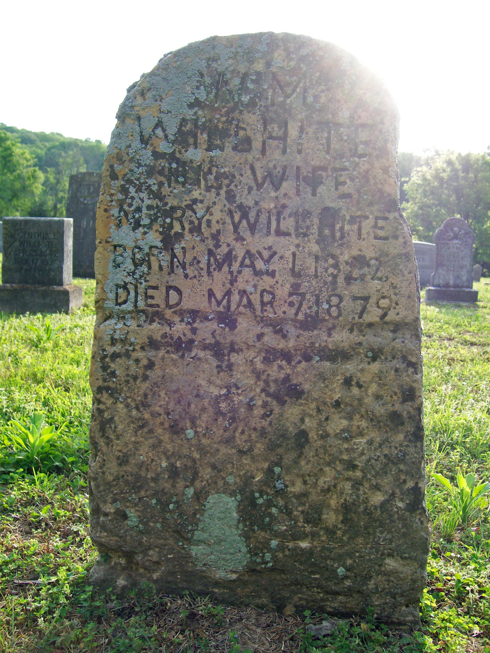 Mary McGibboney Headstone