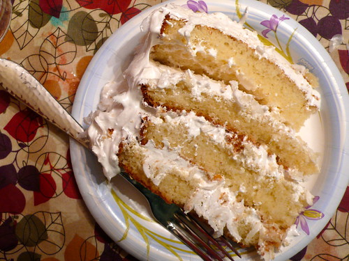 L1270601Coconut Cake made by Hannah for my birthday
