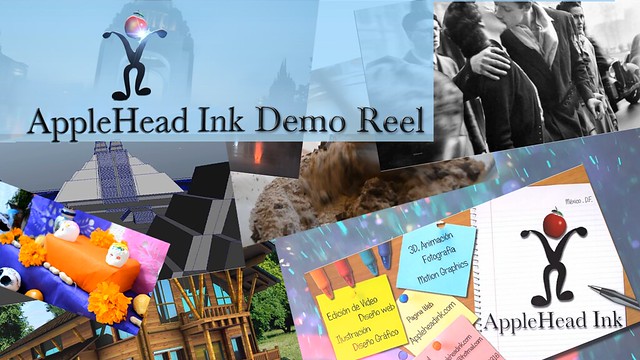 Captura de AppleHeadINk Demo Reel/Screenshot AppleHead Ink Reel puedes verlo en:  watch it : www.vimeo.com/appleheadink www.youtube.com/appleheadink