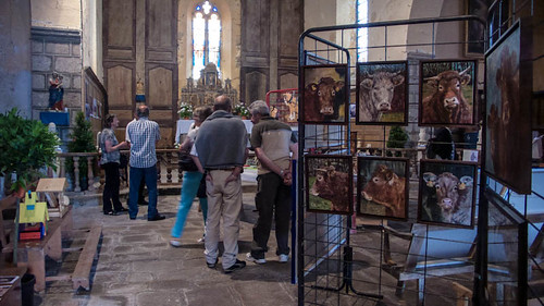 Exhibition in French church
