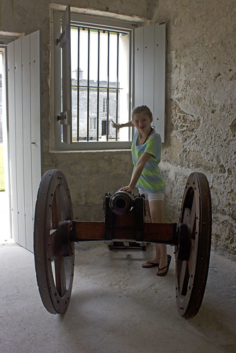 cannon at the fort
