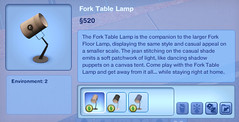 Fork Table Lamp