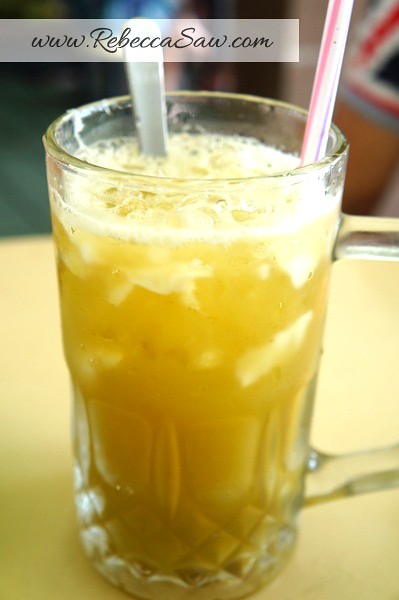 sugarcane coconut drink - soon kheng hai kuching