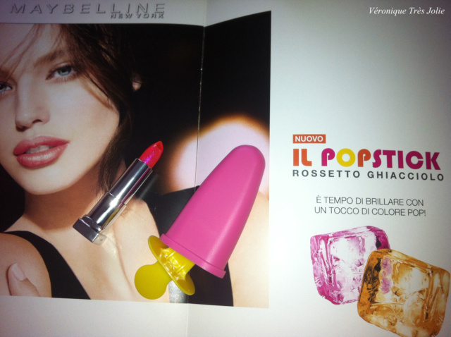 maybelline ny new york popstick lipstick rossetto ghiacciolo ice lucidalabbra lipgloss