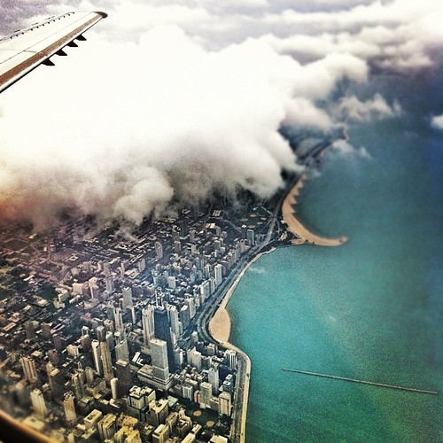 I can see my hotel from here. #chicago