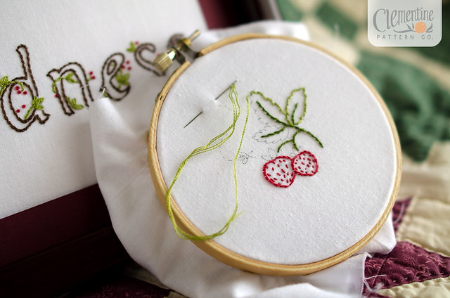 Kindness Embroidery by Clementine Patterns