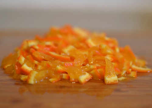 Chopped tangerine