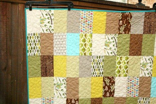earthy quilt