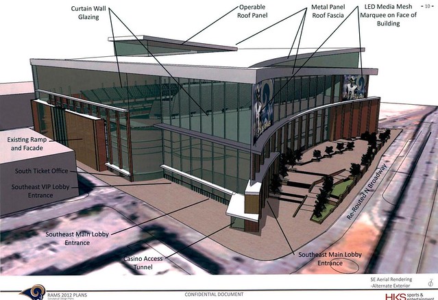Rams Stadium proposal response to St. Louis CVC - May 1, 2012