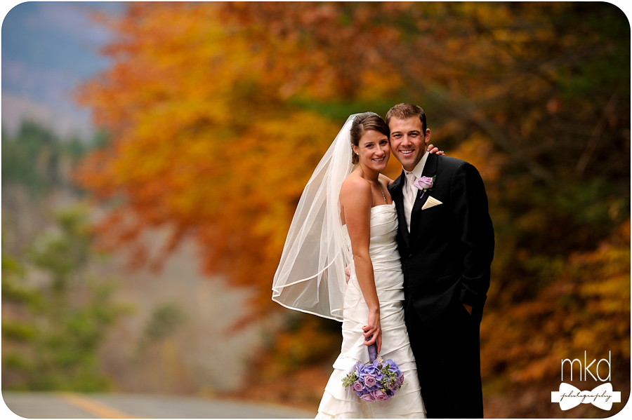Fall Foliage Wedding - The Wentworth - Jackson, NH