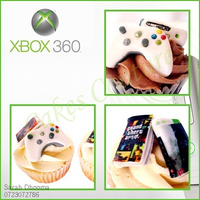 xbox360 cupcakes