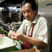 Timmy Chan making crab rangoon at Yum Yum, Fields Corner, Dorchester posted by Planet Takeout to Flickr