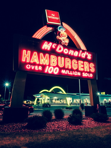 McDonald's Hamburgers by kenfagerdotcom
