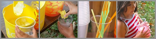 Lemonade stand collage 3