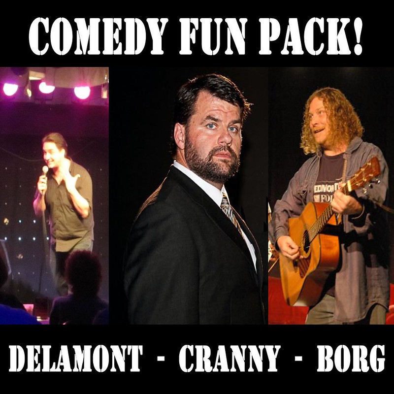 Borg Cranny Delamont Comedy Variety Pack