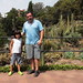 Dario y yo en el Jardín Botánico