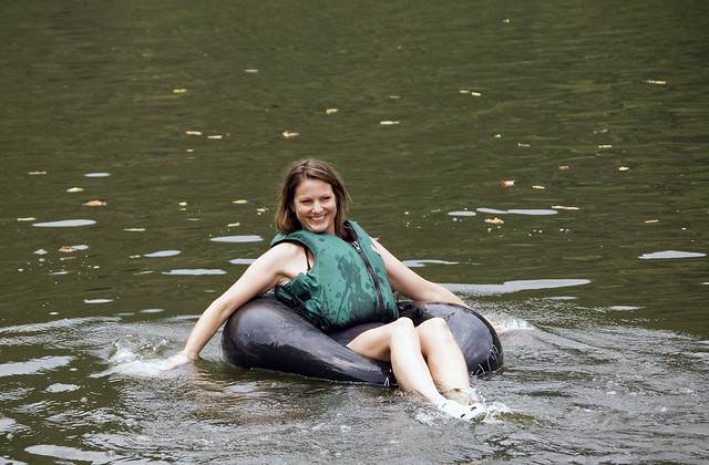 Tubing at New River Trail State Park fun