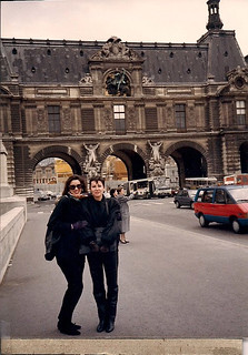 Kelly Jenkins and I in Paris