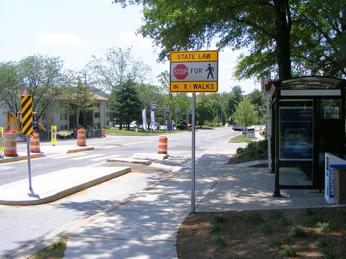 Bus Stop and Bump-Outs, Castle Boulevard