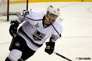 Slava Voynov leads all Kings defensemen with four goals during the playoffs. (tsyp9/Creative Commons)
