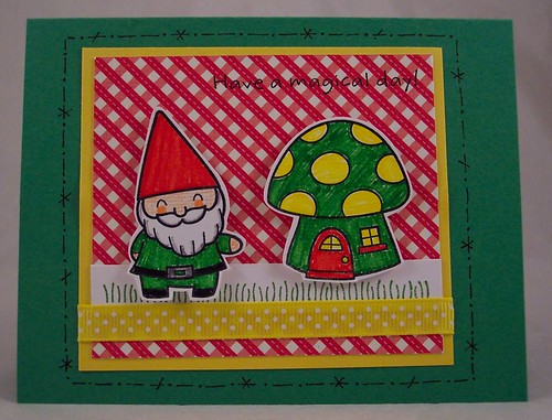 Gnome Home Card