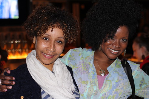 Dominga Martin & Abiola Abrams at Black Enterprise Magazine 40/40 Party