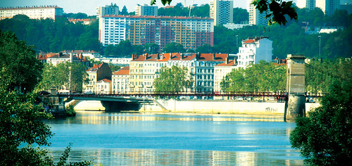 Passerelles de la Saône à Lyon