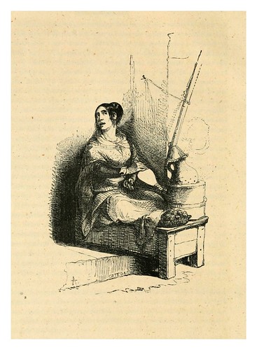 014-La castañera-Los españoles pintados por si mismos-Tomo I-1843- Editado por Ignacio Boix