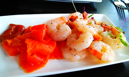 Prawns for lunch at Level 33, Marina Bay Financial Centre by monchichi10