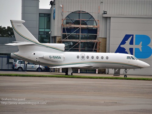 G-DASA Dassault Falcon 50EX by Jersey Airport Photography