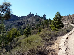 Gran Canaria - Roque Nublo and The Friar in the Spring