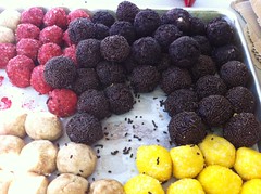 Free gluten free cake balls today at Cupcakefest! by Rachel from Cupcakes Take the Cake