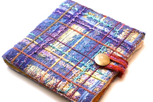Sewing Craft - Embellishing fabric journals