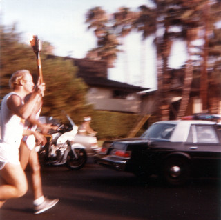 1984 Olympic Torch Runner