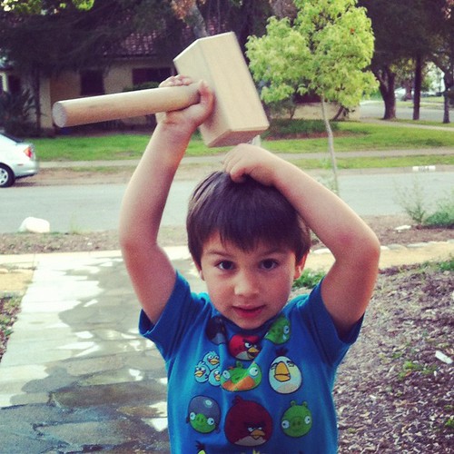"Mommy, I want to be Thor"