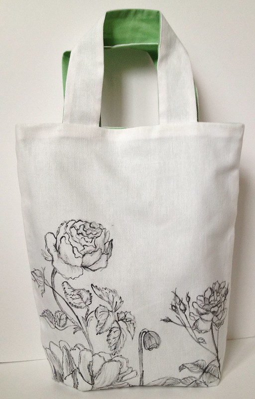 16 - Botanic Sketch Tote Bag Tutorial