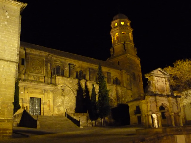 Kathedrale von Baeza bei Nacht