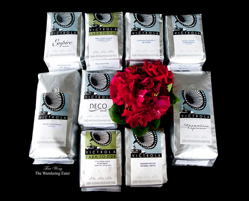 9 different blends and single origin coffee beans from Victrola Coffee from Seattle, WA
