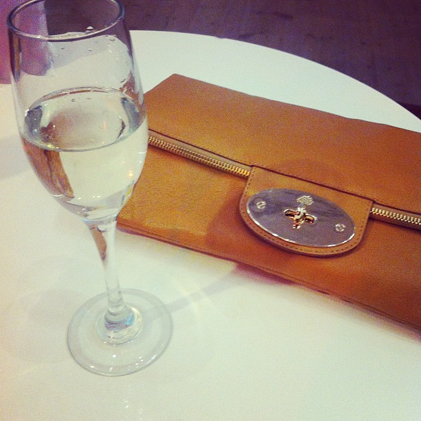 Mulberry and champagne <3